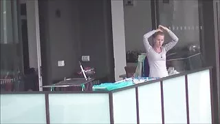 사람과 함께 가슴 신부 침실에서 만든 사랑